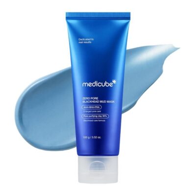 ماسک کنترل منافذ و ضد جوش سر سیاه مدی کیوب با حجم medicube Zero Pore Blackhead Mud Facial Mask