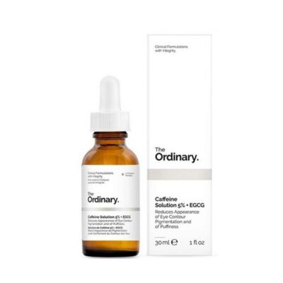 سرم کافئین ۵٪ + EGCG اوردینری با حجم 30 میل The Ordinary Caffeine Serum 5% + EGCG