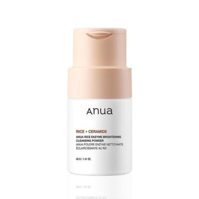 پودر شستشوی روشن کننده آنزیم برنج آنوا با حجم 40 گرم Anua Rice Enzyme Brightening Cleansing Powder
