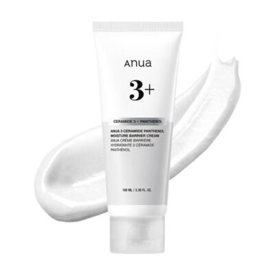 کرم 3 سراماید و پنتانول آنوا مرطوب کننده و تقویت کننده صد دفاعی پوست با حجم 100 میل ANUA 3 Ceramide Panthenol Moisture Barrier Cream