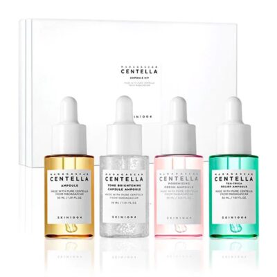 کیت آمپول ماداگاسکار سنتلا اسکین 1004 با حجم 30 میل Skin1004 Madagascar Centella Ampoule Kit