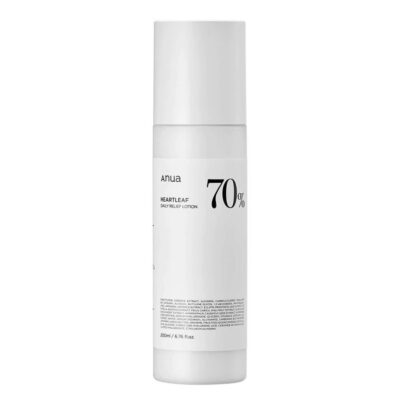 لوسیون آب رسان و تسکین دهنده آنوا با حجم 200 میل Anua Heartleaf 70% Daily Relief Lotion