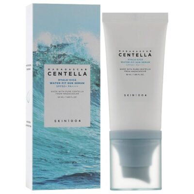 سرم ضد آفتاب هیالو سیکا اسکین 1004 مناسب انواع پوست با حجم 50 میل SKIN1004 Madagascar Centella Hyalu-Cica Water-Fit Sun Serum