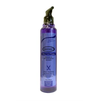 ژل مو پمپی مکس لیدی با حجم 350 میل Max Lady Hair Gel Pump