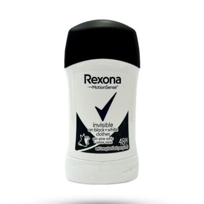 مام استیکی رکسونا اینویزیبل بلک اند وایت با حجم 40 میل Rexona Deodorant Invisible Black & White